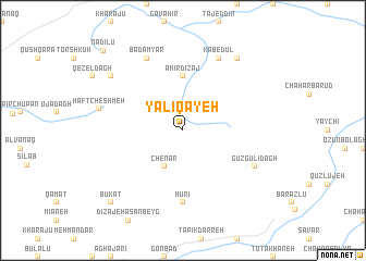 map of Yalī Qayeh