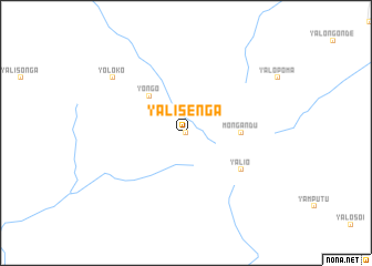 map of Yalisenga