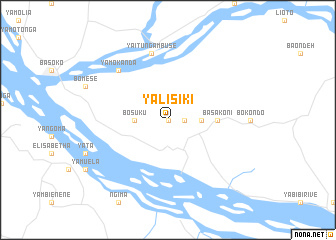 map of Yalisiki