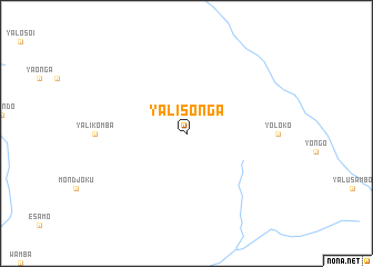 map of Yalisonga