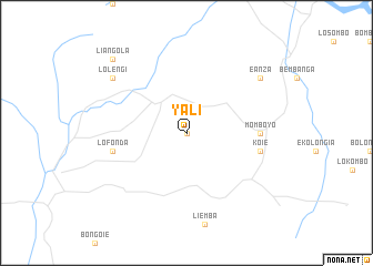 map of Yali