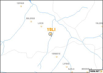 map of Yali