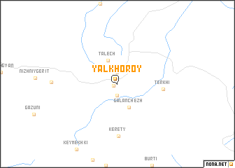 map of Yalkhoroy