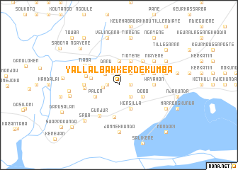 map of Yallal Bah Ker De Kumba