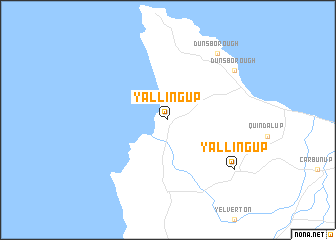 map of Yallingup