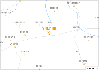 map of Yalman