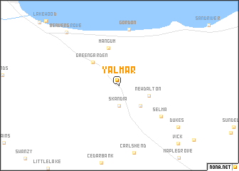 map of Yalmar