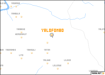 map of Yalofombo