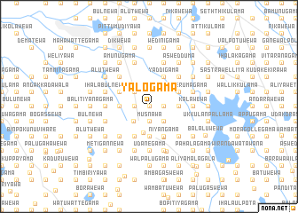 map of Yalogama