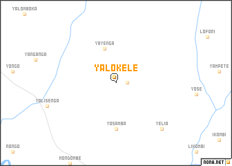 map of Yalokele