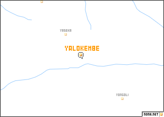 map of Yalokembe
