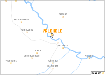 map of Yalokole