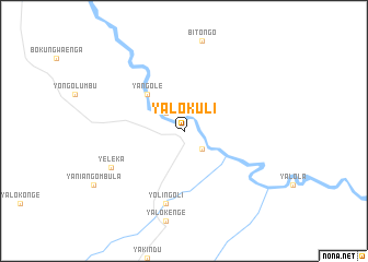 map of Yalokuli