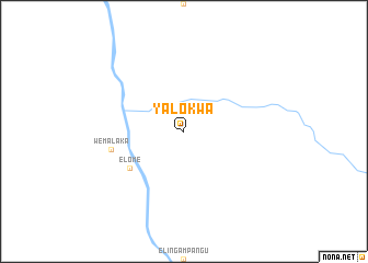 map of Yalokwa