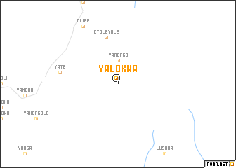 map of Yalokwa