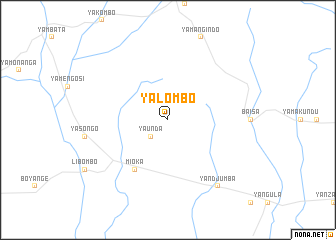 map of Yalombo
