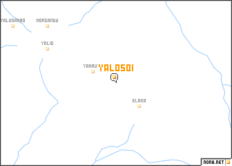 map of Yalosoi