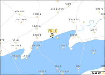 map of Yalo