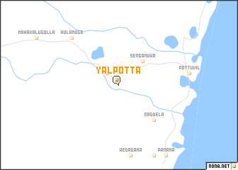 map of Yalpotta