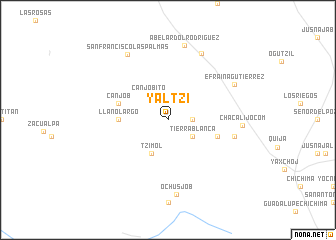 map of Yaltzi