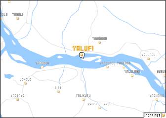 map of Yalufi