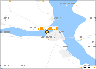 map of Yalushevo