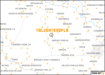 map of Yalveh-ye Soflá