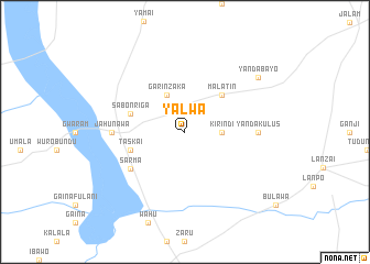 map of Yalwa