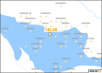 map of Yalwa