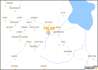 map of Yalwa