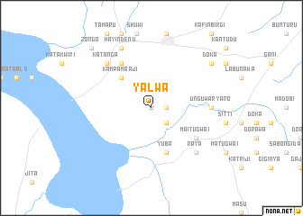 map of Yalwa