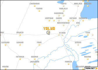 map of Yalwa