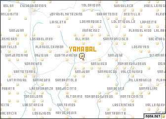 map of Yamabal