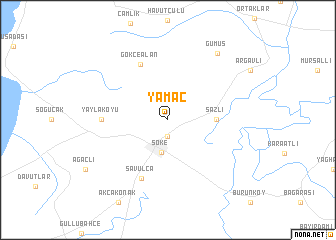 map of Yamaç