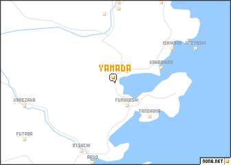 map of Yamada