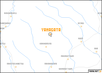 map of Yamagata