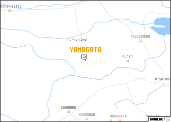 map of Yamagata