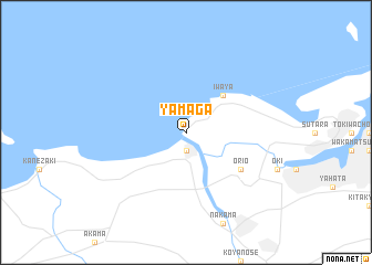 map of Yamaga