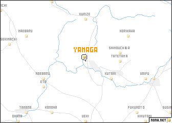 map of Yamaga