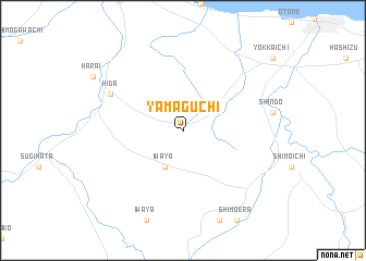 map of Yamaguchi