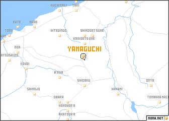 map of Yamaguchi