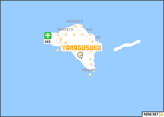 map of Yamagusuku