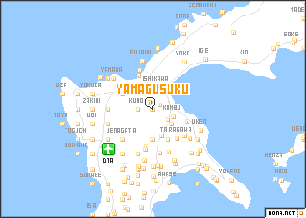 map of Yamagusuku