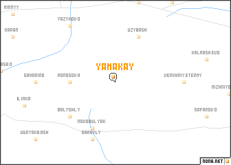 map of Yamakay
