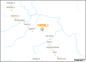 map of Yamali