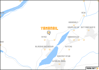 map of Yaman-Ailʼ