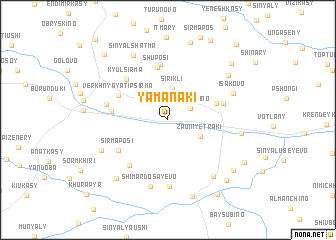 map of Yamanaki