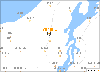 map of Yamané