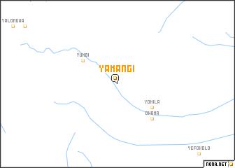 map of Yamangi