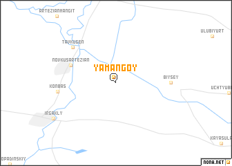 map of Yamangoy